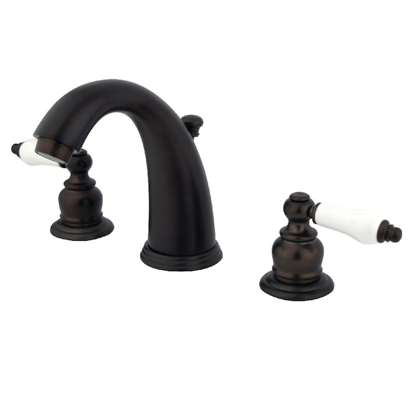 KB985PL Victorian 2-Handle 8" Widespread Bathroom Faucet, Bronze